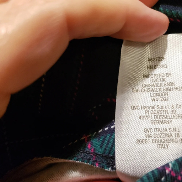 Denim & Co Knit Long Sleeves Tunic Size 3X - Picture 4 of 7